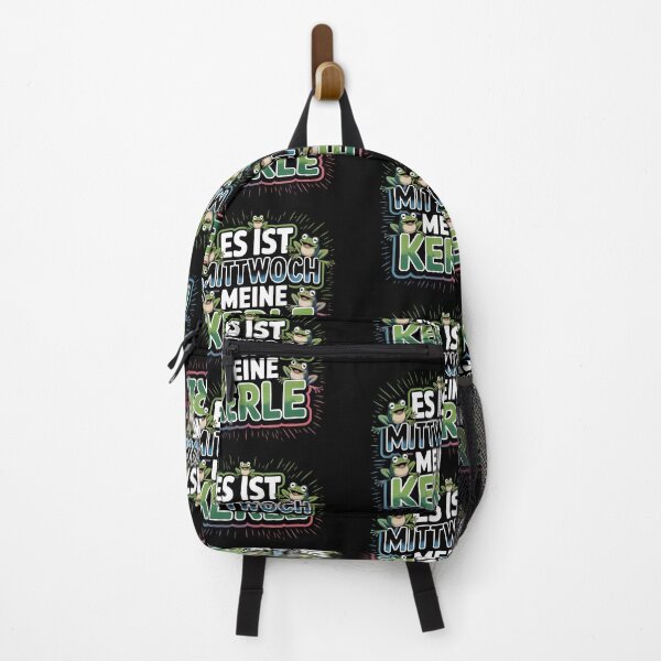 Item preview, Es ist Mittwoch meine Kerle – Lustiger Frosch Meme Spruch designed and sold by LoFizzy.