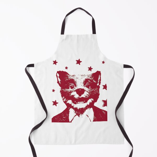 Item preview, Red Stencil Graffiti Fox Face designed and sold by ventoilen368.