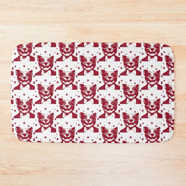 Item preview, Red Stencil Graffiti Fox Face designed and sold by ventoilen368.