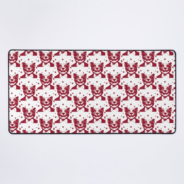 Item preview, Red Stencil Graffiti Fox Face designed and sold by ventoilen368.