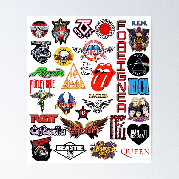 Item preview, Classic Rock N Roll Greatest Bands 80'S Music designed and sold by TilatoCasera.