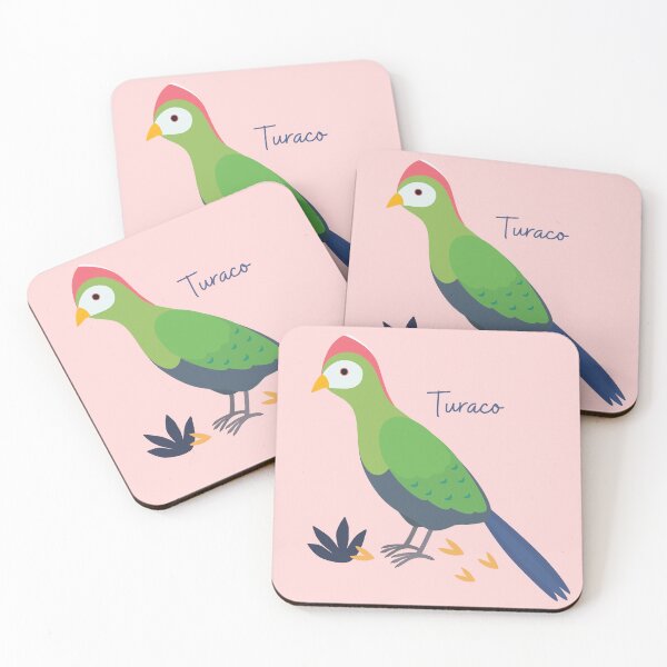 Item preview, Turaco Bird Colorful Tropical Bird designed and sold by AnulaArt.