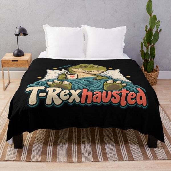 Artikelvorschau, T-Rexhaust Lustiger T-Rex Kaffee Retro Dinosaurier entworfen und verkauft von Trendably.