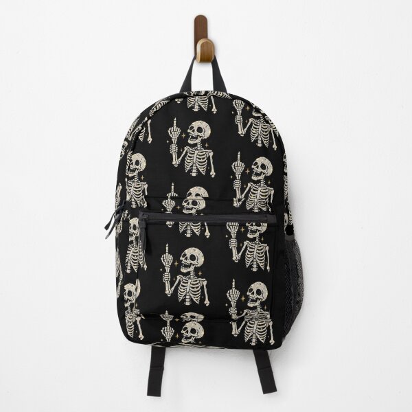 Item preview, Glitter Skeleton Middle Finger Halloween designed and sold by MonkiFlipp.