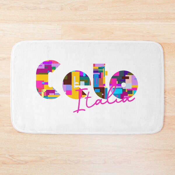 Item preview, Ceto, Brescia, Italy, Italia, colorful typography design for travellers designed and sold by Wanderful-roads.