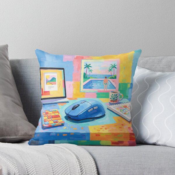 Aperçu de l'œuvre Computer Mouse Pop Art créée et vendue par Home Decor Art.