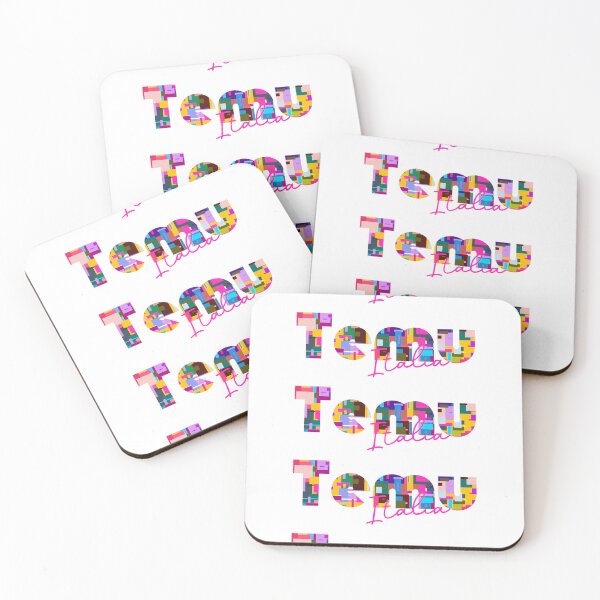 Item preview, Temù, Brescia, Italy, Italia, colorful typography design for travellers designed and sold by Wanderful-roads.