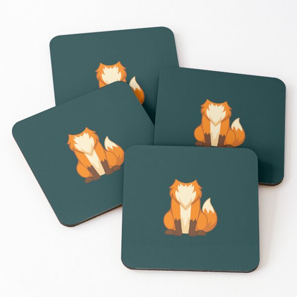 Item preview, Simple Minimalist Orange Fox Sitting designed and sold by ventoilen368.