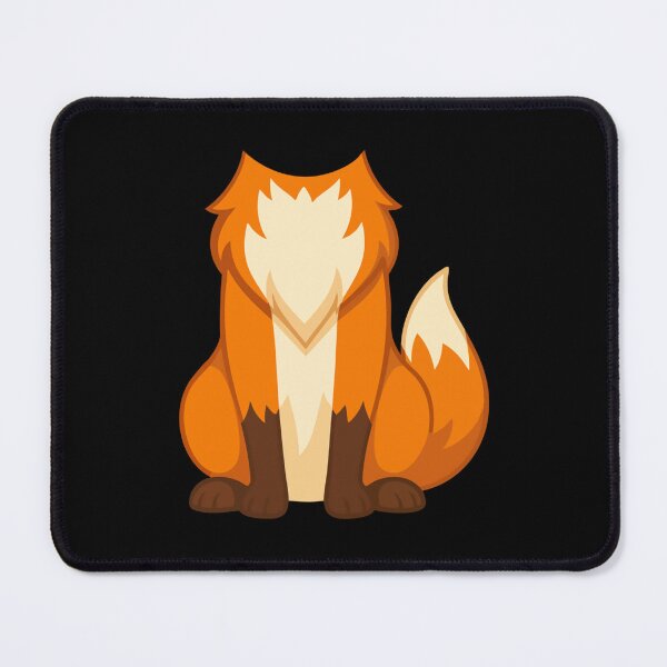 Item preview, Simple Minimalist Orange Fox Sitting designed and sold by ventoilen368.