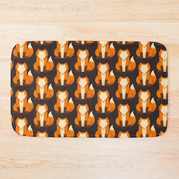 Item preview, Simple Minimalist Orange Fox Sitting designed and sold by ventoilen368.