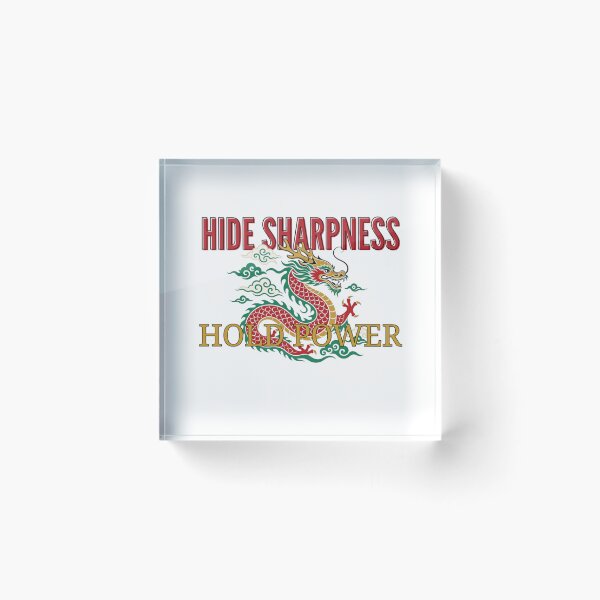 Item preview, Red-gold Chinese Dragon tee oversized T-Shirt Asian Streetwear- Hide Sharpness Hold Power designed and sold by Giobb-Artwork.