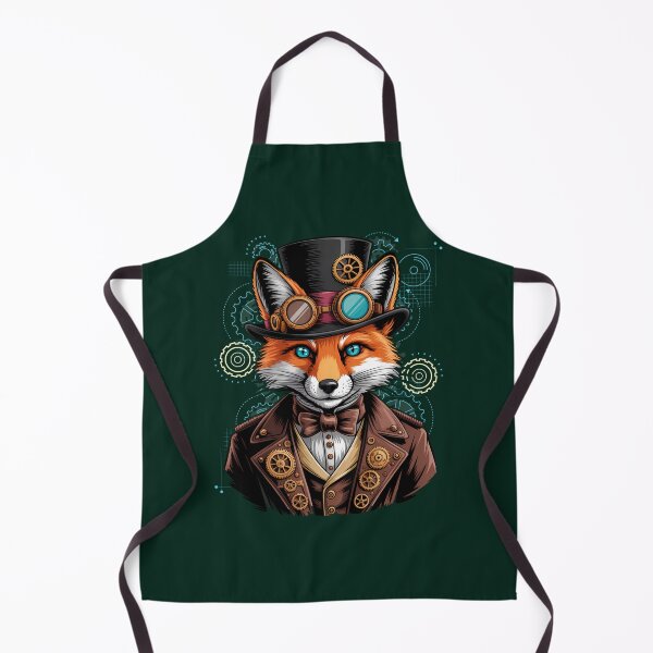 Item preview, Steampunk Fox Suit Pocket Watch designed and sold by ventoilen368.