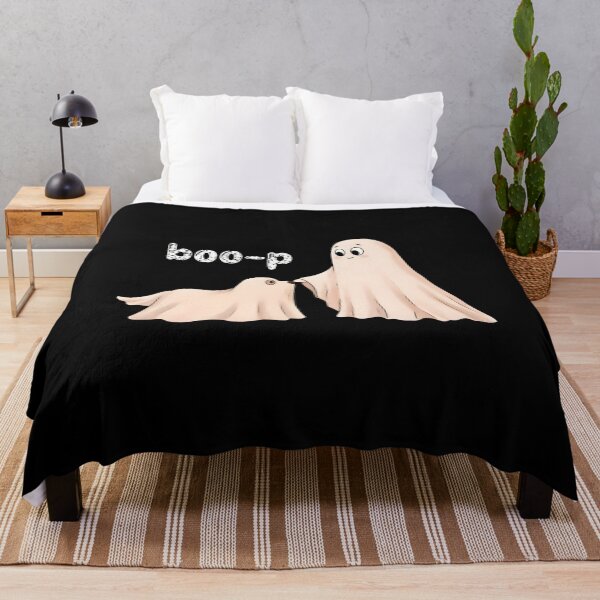 Item preview, Cute Ghost Dog Boo-P Playful Halloween Art designed and sold by OlyvieArt.