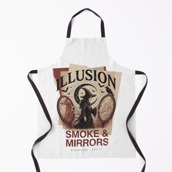 Item preview, Illusion Witchcore Smoke and Mirrors Halloween Design Graphic Tee v7 designed and sold by DarylWelsh2024.