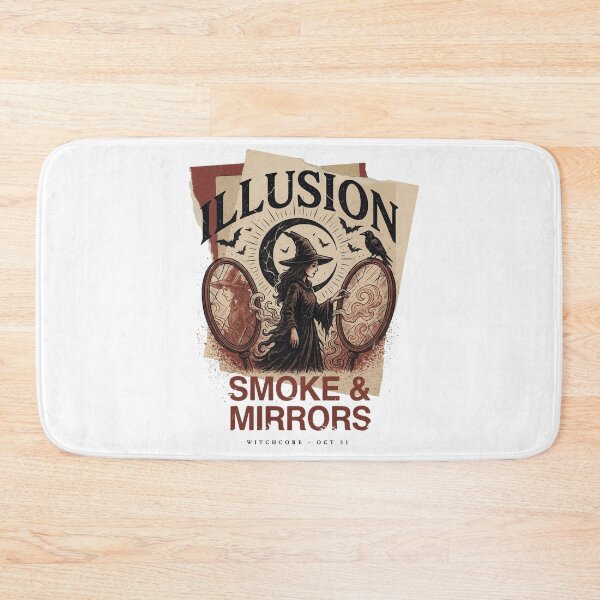 Item preview, Illusion Witchcore Smoke and Mirrors Halloween Design Graphic Tee v7 designed and sold by DarylWelsh2024.
