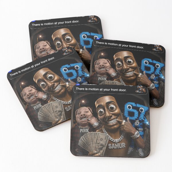 Item preview, John Pork Tung Tung Tung Sahur 67 Meme Brainrot Kids  designed and sold by TilatoCasera.