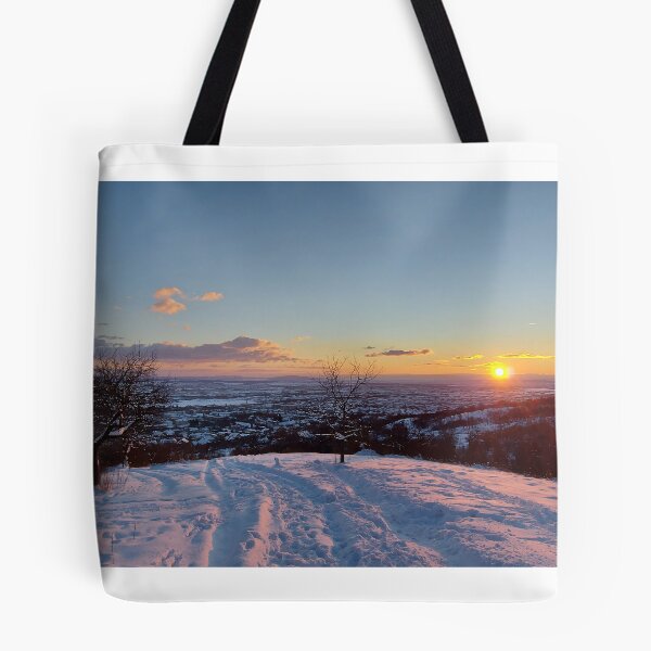 Item preview, Panoramic Winter Landscape at Sunset designed and sold by ObjectAndNature.