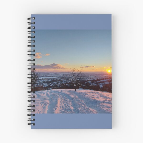 Item preview, Panoramic Winter Landscape at Sunset designed and sold by ObjectAndNature.