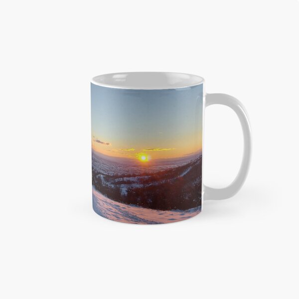 Item preview, Panoramic Winter Landscape at Sunset designed and sold by ObjectAndNature.