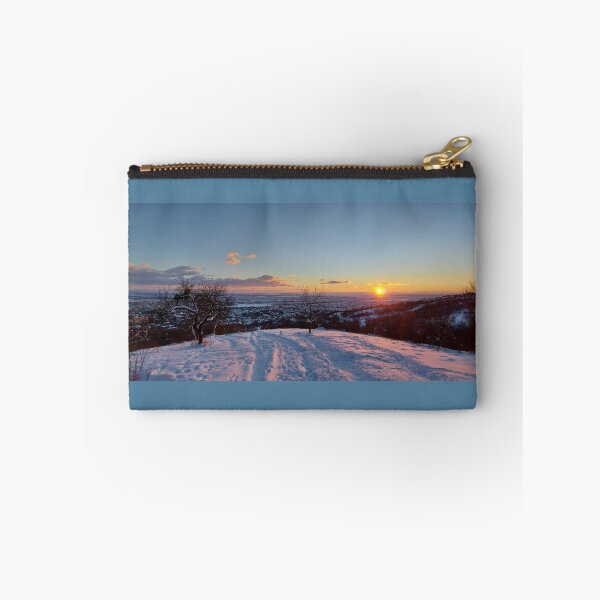 Item preview, Panoramic Winter Landscape at Sunset designed and sold by ObjectAndNature.
