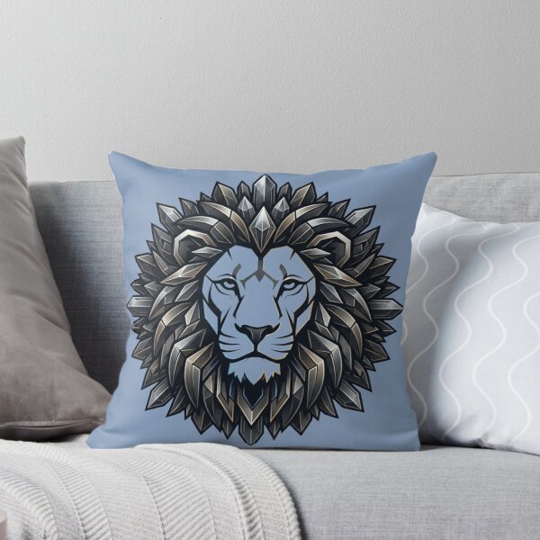 Item preview, Geometric Crystal Lion Head designed and sold by chicworld2026.