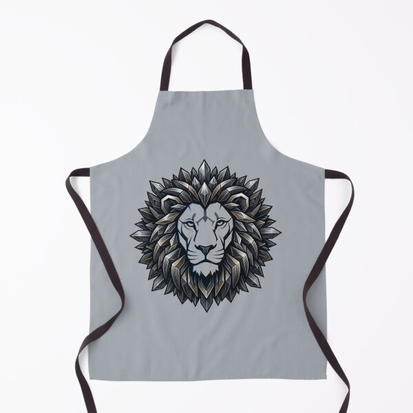 Item preview, Geometric Crystal Lion Head designed and sold by chicworld2026.
