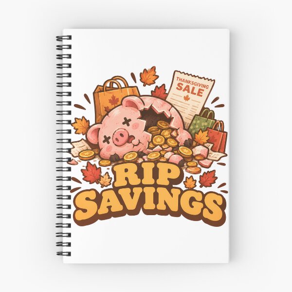Item preview, RIP Savings Funny Piggy Bank Thanksgiving Sale Black Friday designed and sold by ianm1028.