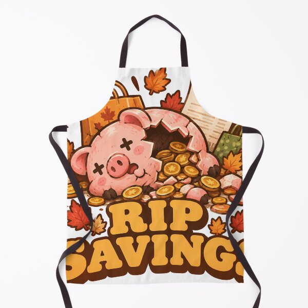 Item preview, RIP Savings Funny Piggy Bank Thanksgiving Sale Black Friday designed and sold by ianm1028.