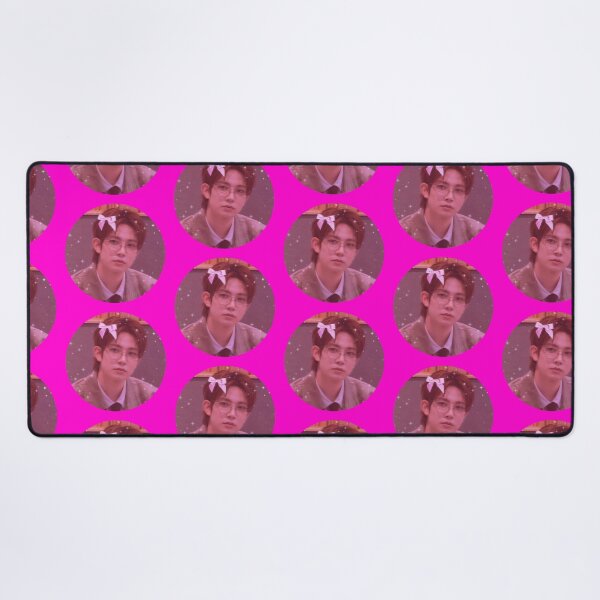 Item preview, HEESEUNG Pink ribbon- Big icon bright Pink version designed and sold by Enhyconss.