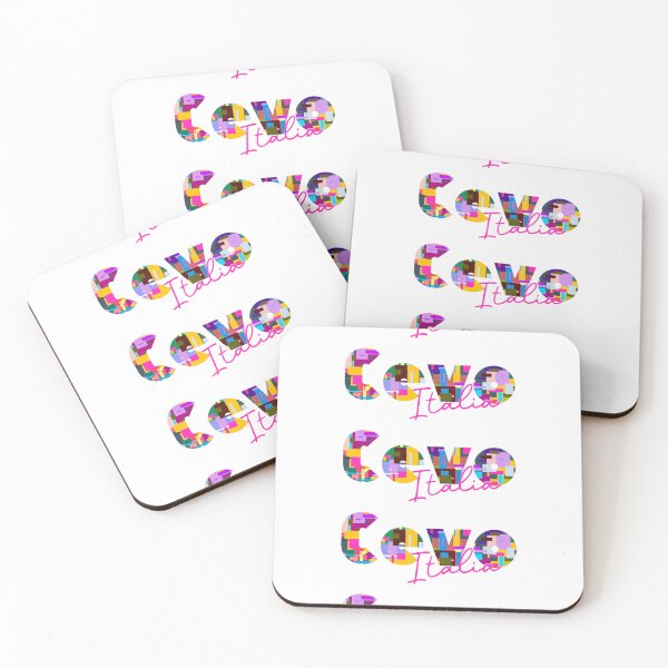 Item preview, Cevo, Brescia, Italy, Italia, colorful typography design for travellers designed and sold by Wanderful-roads.