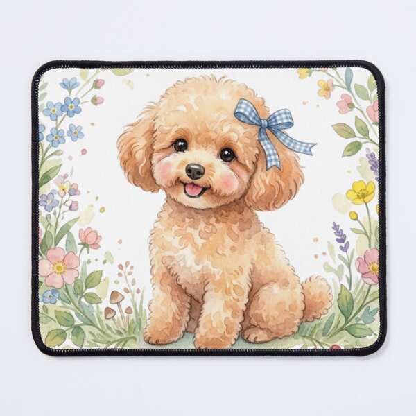 Item preview, Watercolor Poodle designed and sold by YBY1981.