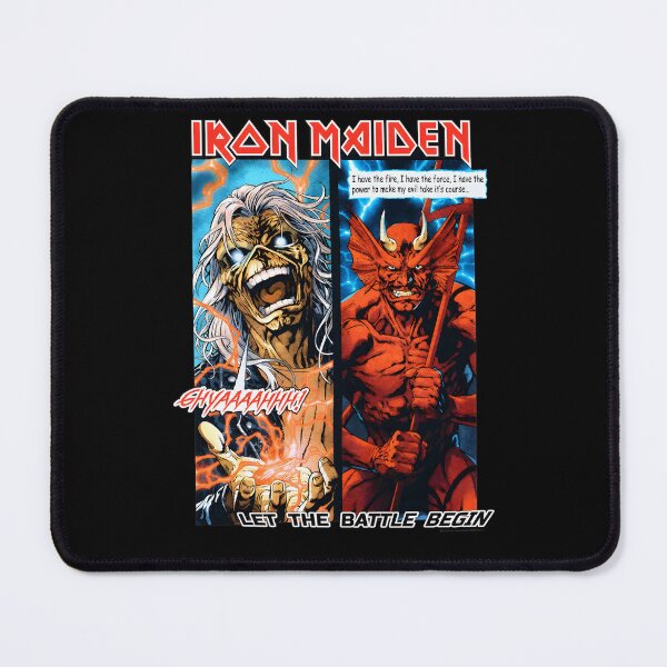 Item preview, Maiden Eddie vs Demon Battle designed and sold by IhanVaanMaArt.