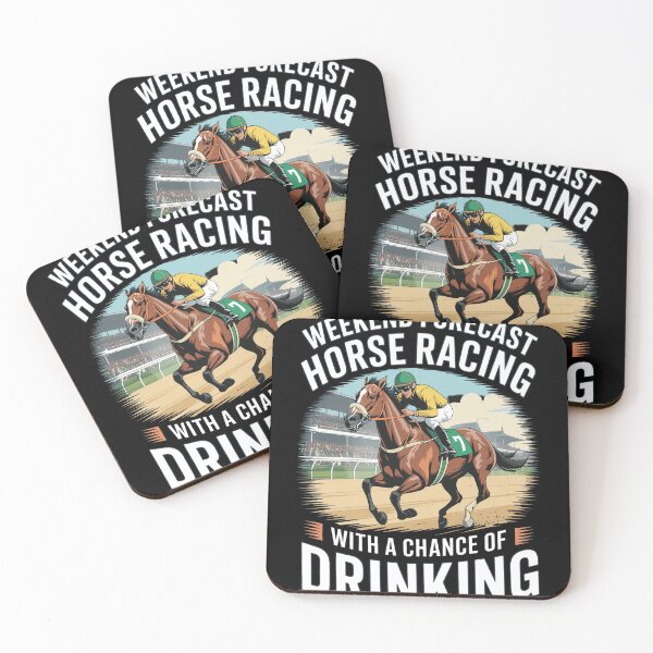 Item preview, Weekend Horse Racing Drinking Humor designed and sold by CHAREEMAN.