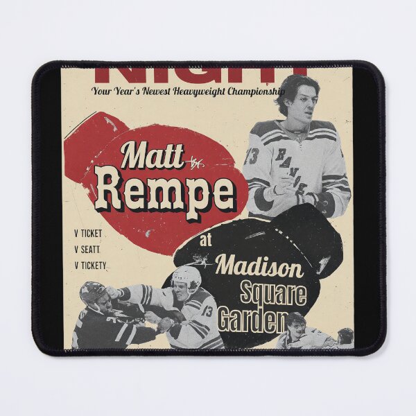 Item preview, Matt Rempe Fight Night Madison Square Garden Vintage Poster designed and sold by CHAREEMAN.