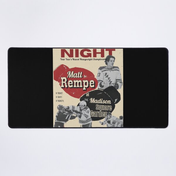 Item preview, Matt Rempe Fight Night Madison Square Garden Vintage Poster designed and sold by CHAREEMAN.