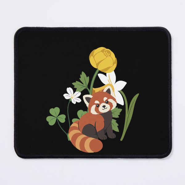 Item preview, Red Panda · Flowers · Nature designed and sold by Sir-Freaky.