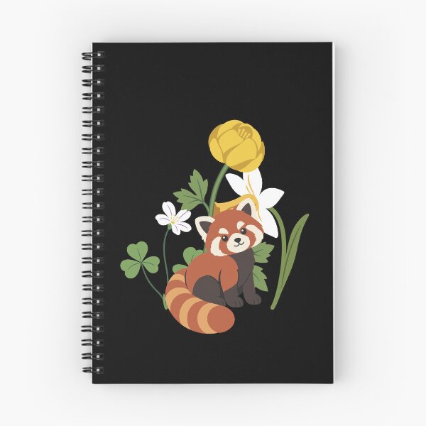 Item preview, Red Panda · Flowers · Nature designed and sold by Sir-Freaky.