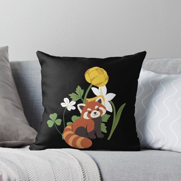 Item preview, Red Panda · Flowers · Nature designed and sold by Sir-Freaky.