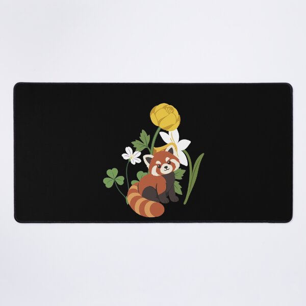 Item preview, Red Panda · Flowers · Nature designed and sold by Sir-Freaky.