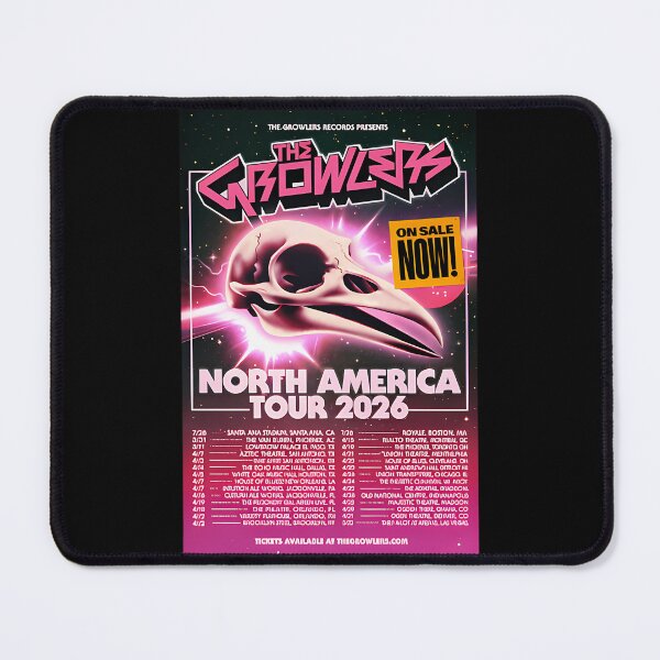 Item preview, The G R O W L E R S North America Tour 2026 designed and sold by DoraWill84.