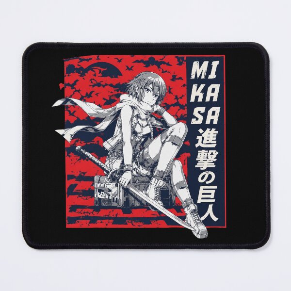 Item preview, Mikasa Ackerman Red designed and sold by Emilykerryart.