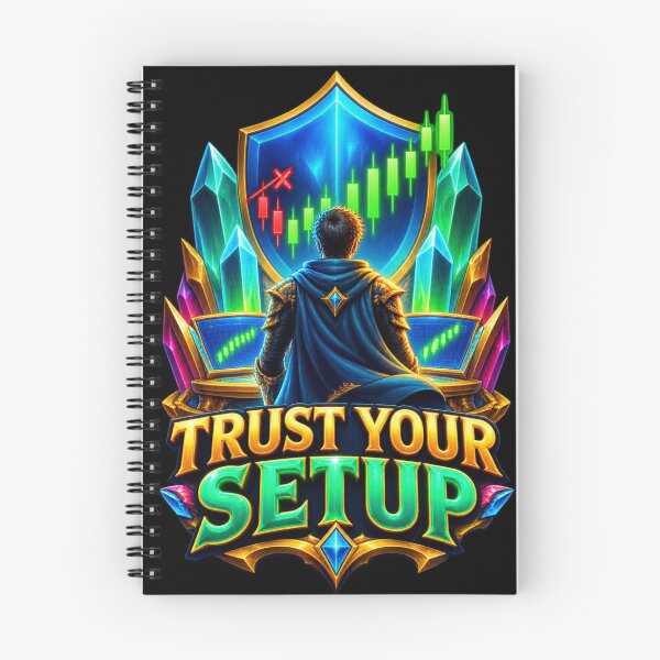 Item preview, Trust Your Setup Trader Humor designed and sold by AuricFlow.
