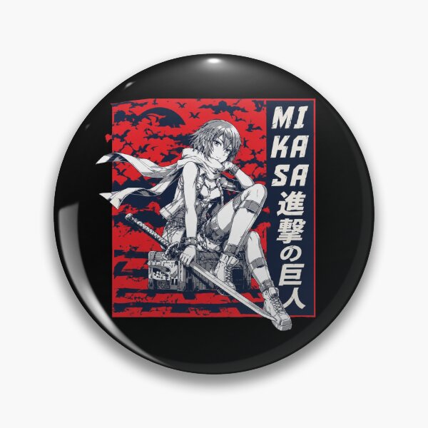 Item preview, Mikasa Ackerman Red designed and sold by Emilykerryart.