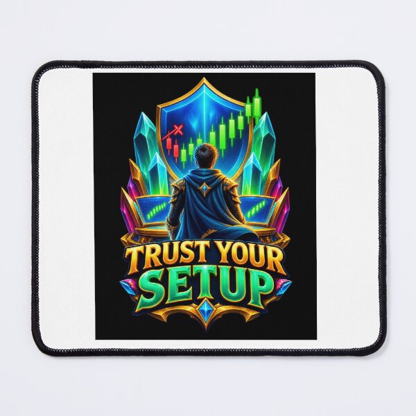 Item preview, Trust Your Setup Trader Humor designed and sold by AuricFlow.