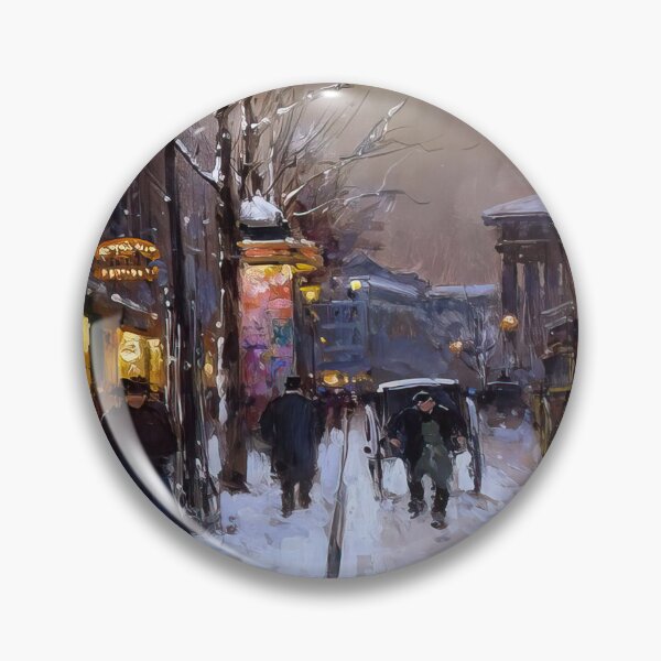 Item preview, boulevard de la madeleine winter 1  by Edouard cortès - Edouard cortès artwork designed and sold by namikikkik.