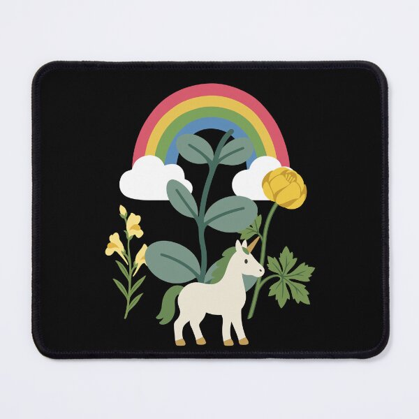 Item preview, Rainbow with clouds · Nature · Flowers · Unicorn designed and sold by Sir-Freaky.