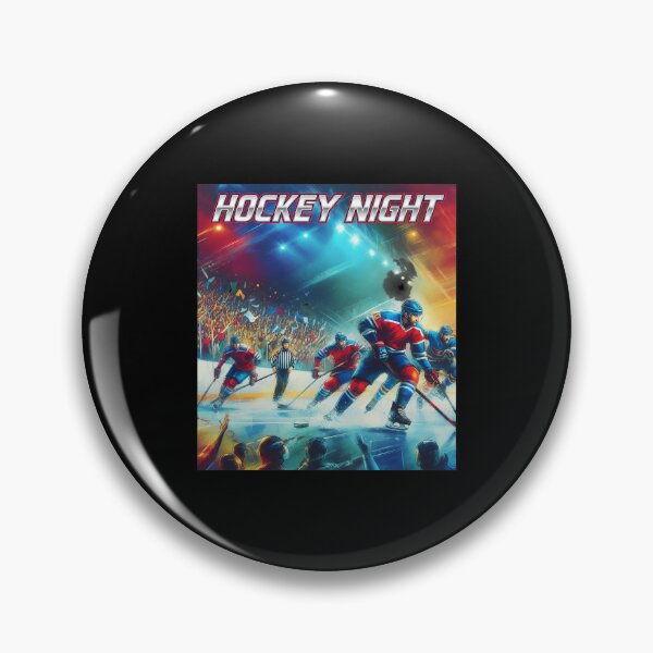 Item preview, Hockey Game Action Arena Spectators Artwork designed and sold by CHAREEMAN.