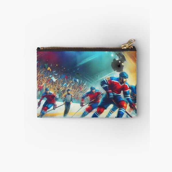 Item preview, Hockey Game Action Arena Spectators Artwork designed and sold by CHAREEMAN.