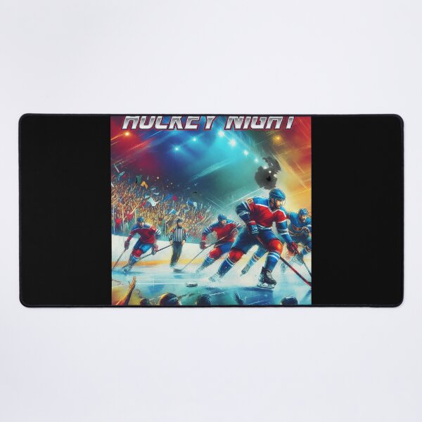 Item preview, Hockey Game Action Arena Spectators Artwork designed and sold by CHAREEMAN.