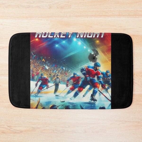 Item preview, Hockey Game Action Arena Spectators Artwork designed and sold by CHAREEMAN.